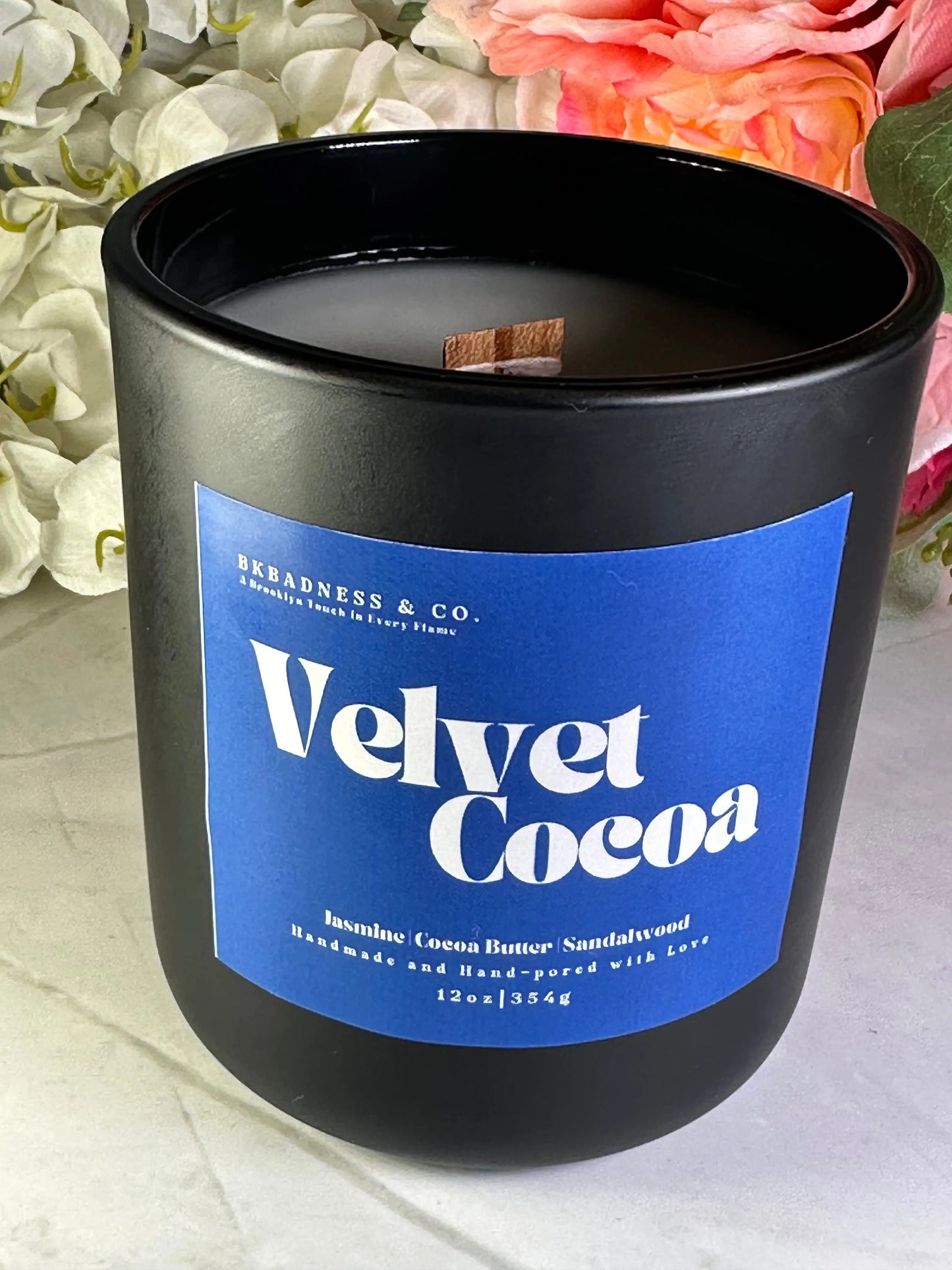 Velvet Cocoa Candle Bkbadness & Co.