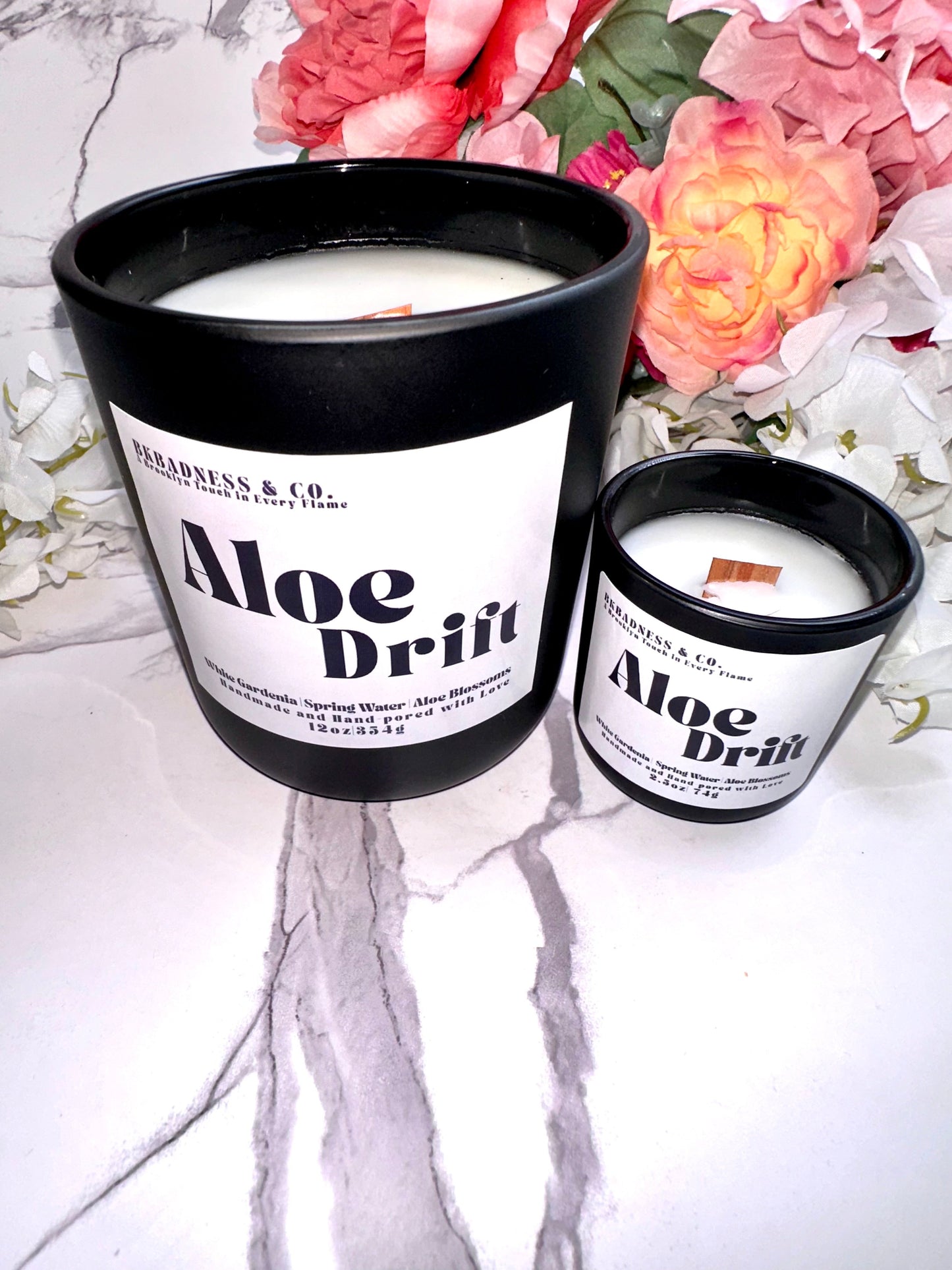 Aloe Drift Candle Bkbadness & Co.