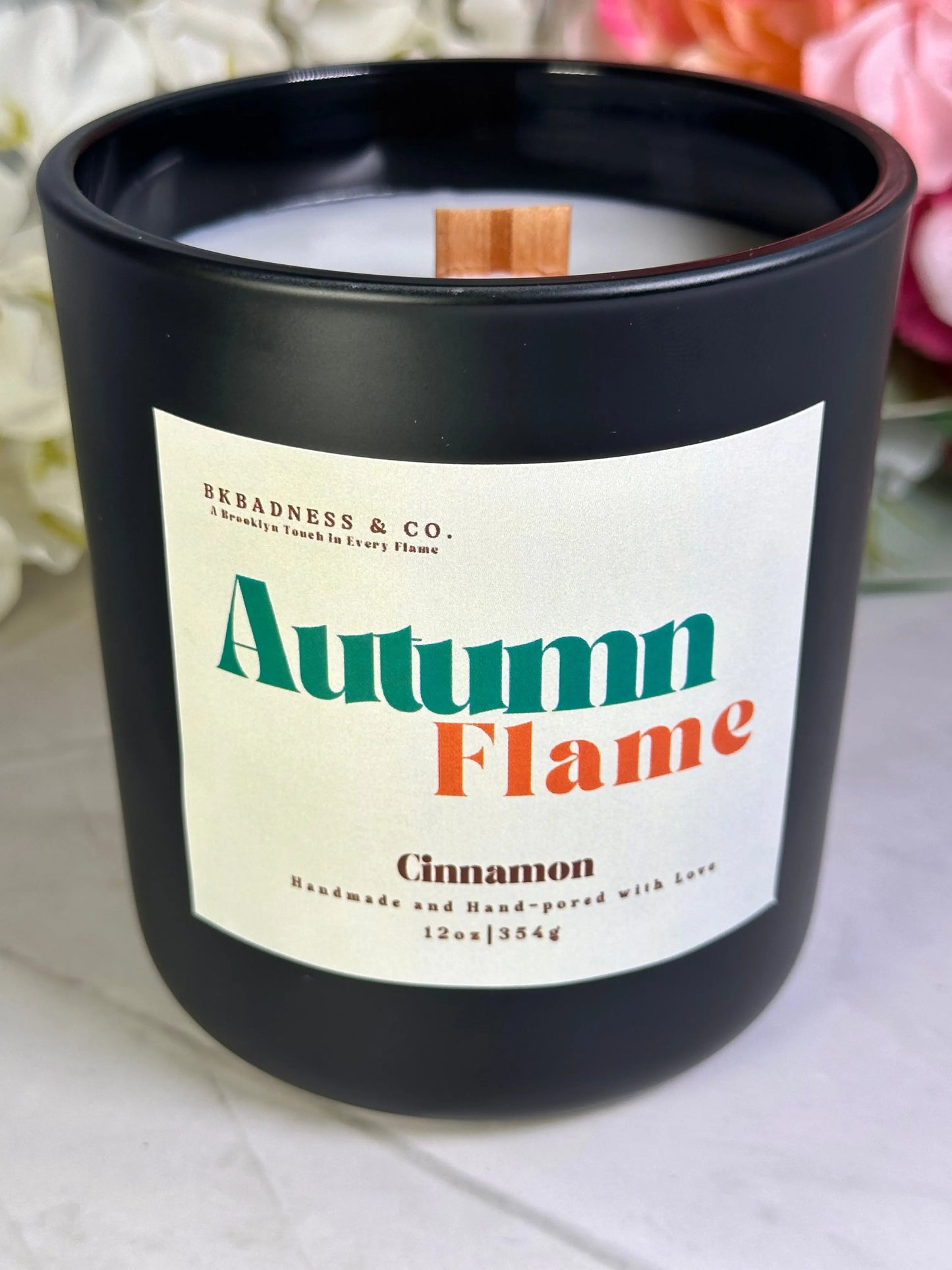 Autumn Flame Candle Bkbadness & Co.