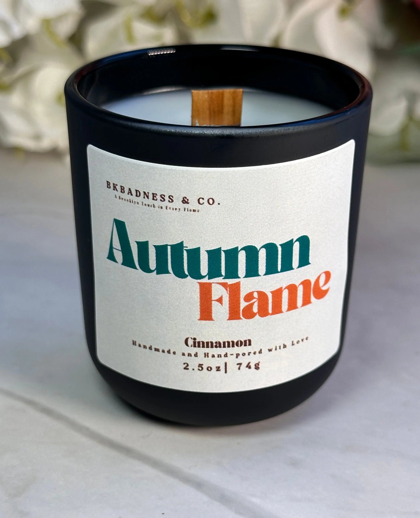 Autumn Flame Candle Bkbadness & Co.