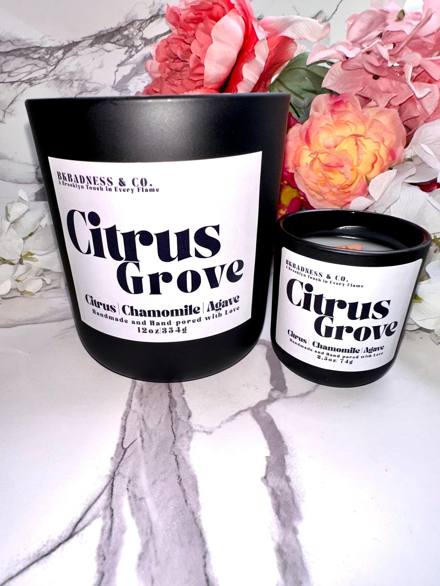 Citrus Grove Candle Bkbadness & Co.