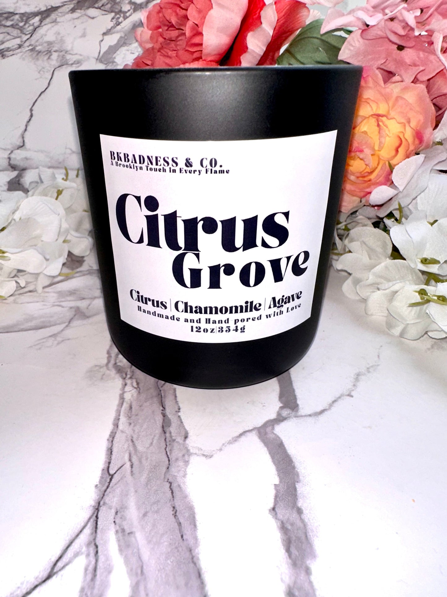 Citrus Grove Candle Bkbadness & Co.