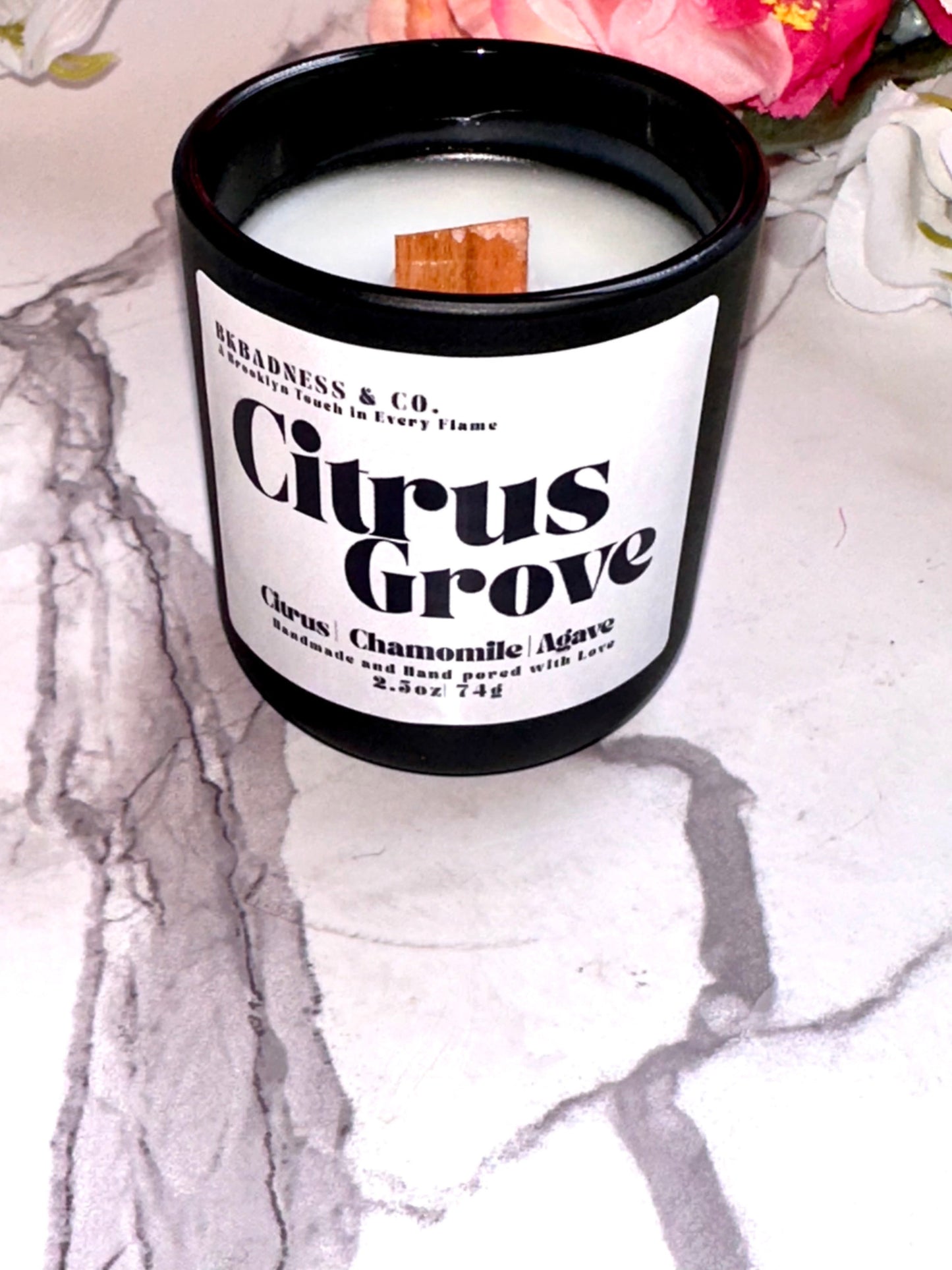 Citrus Grove Candle Bkbadness & Co.
