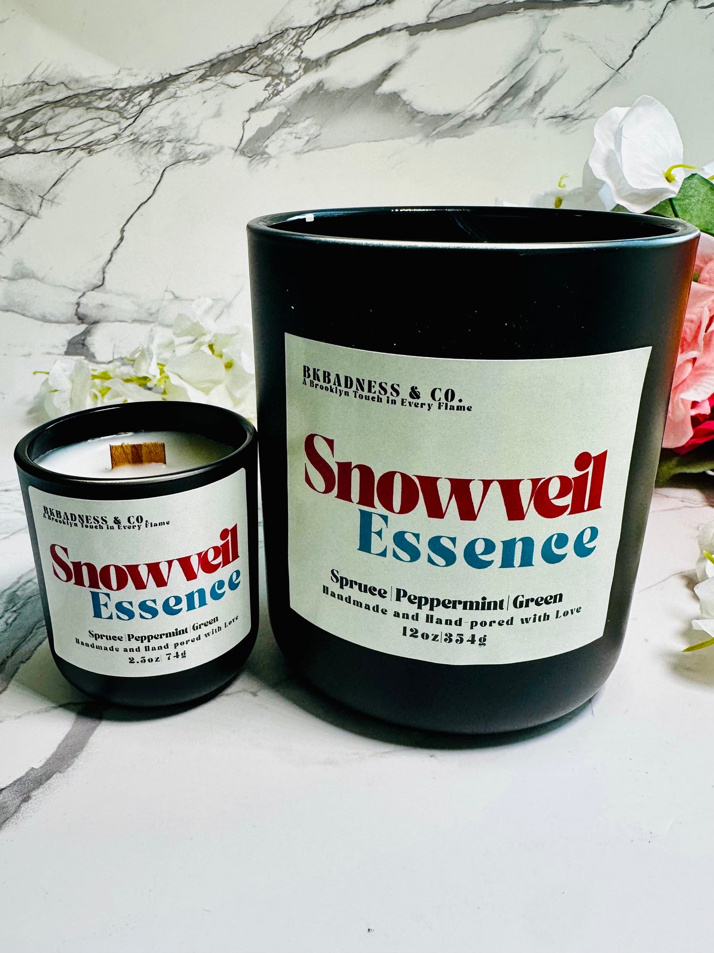 Snowveil Essence Candle Bkbadness & Co.