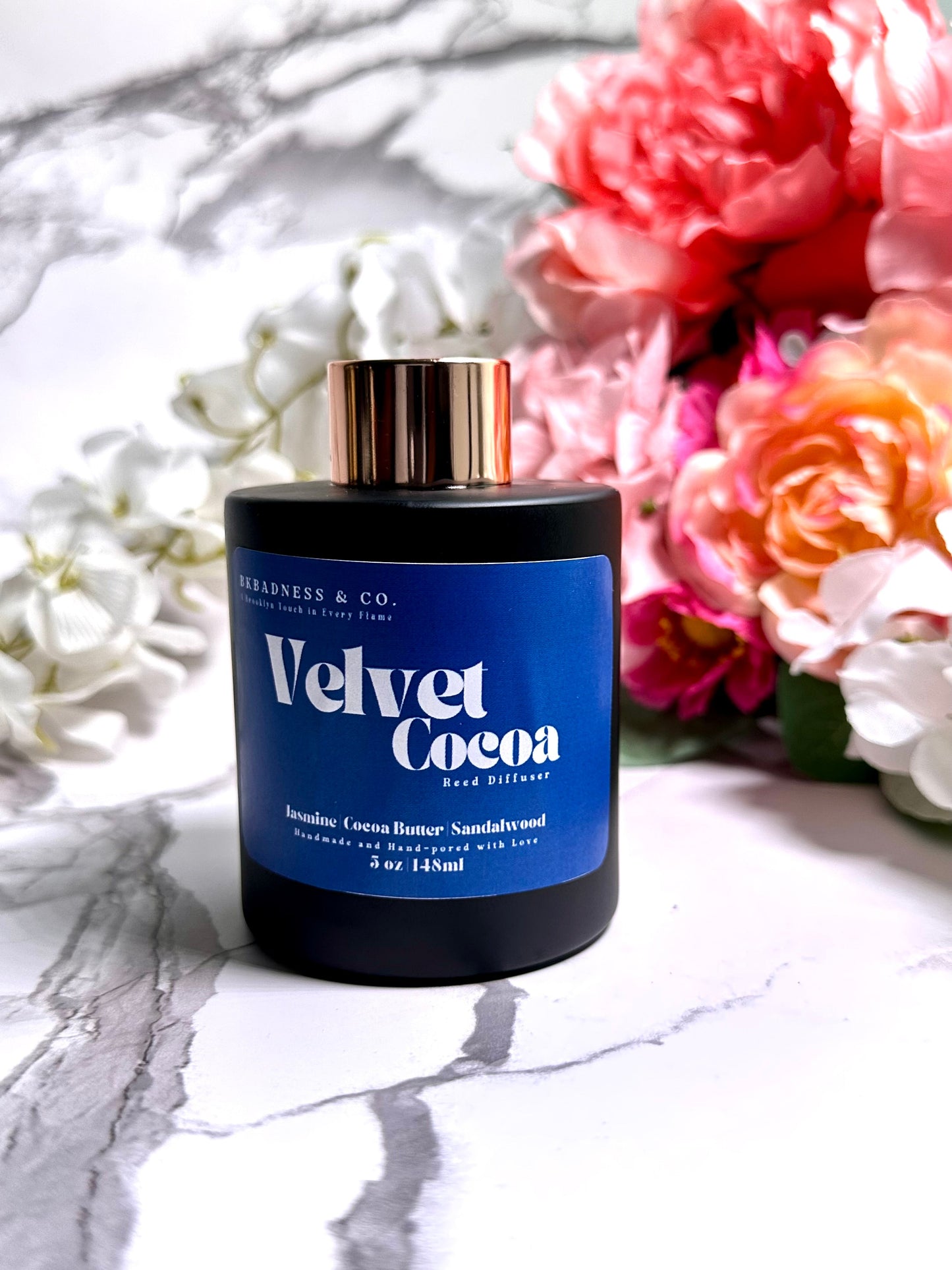 Velvet Cocoa Reed Diffuser Bkbadness & Co.