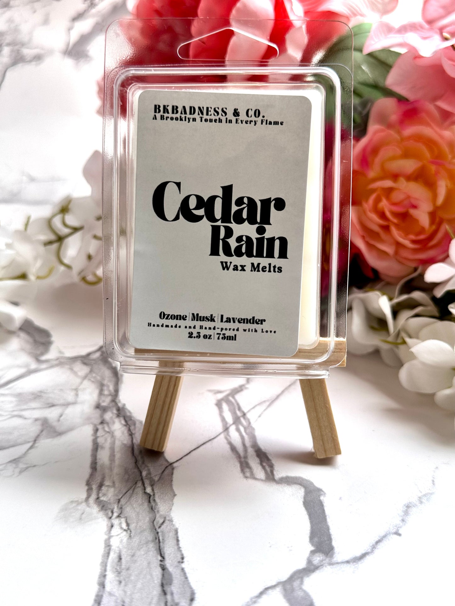 Cedar Rain Wax Melt Bkbadness & Co.