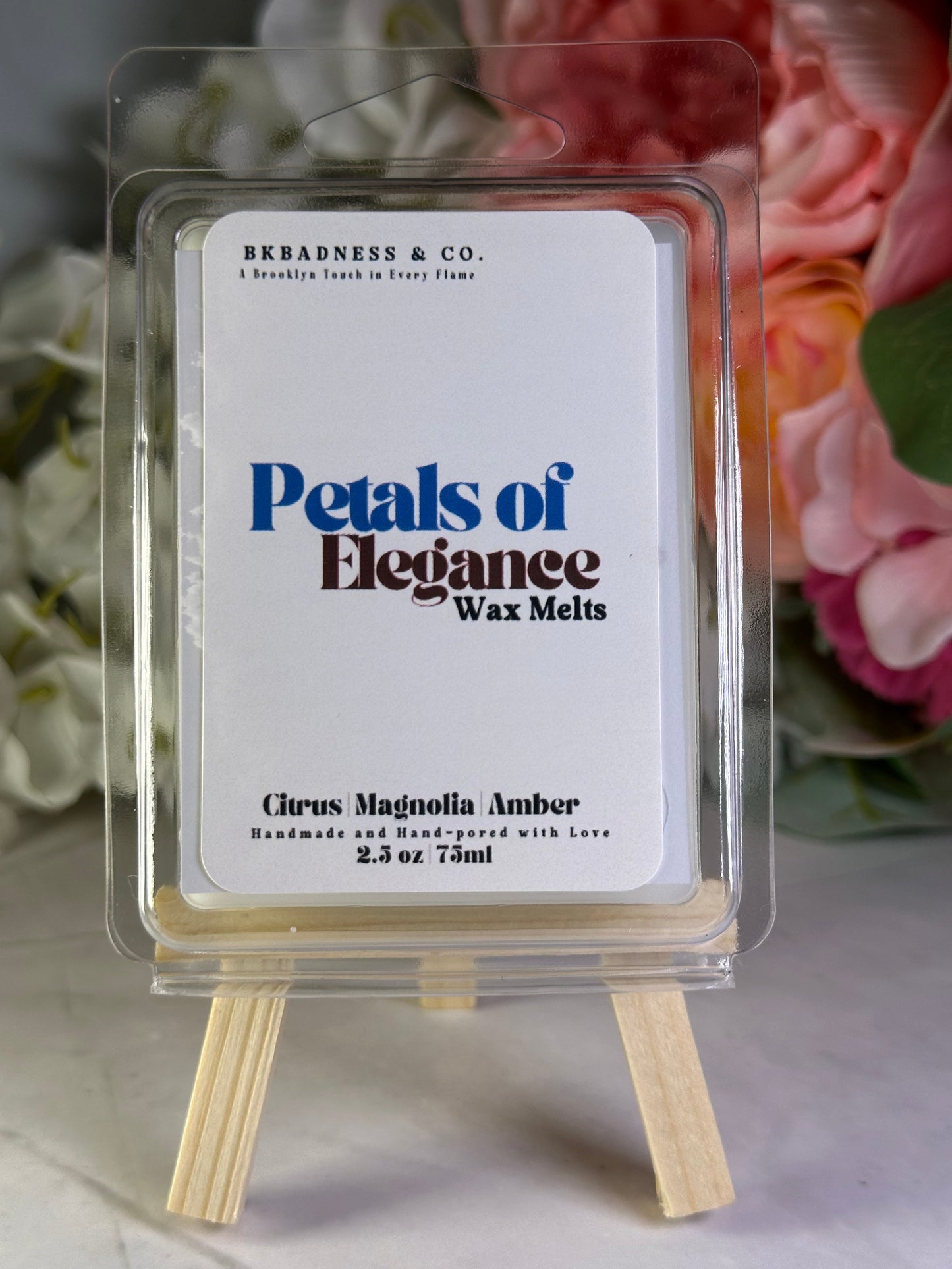 Petals of Elegance Wax Melt Bkbadness & Co.