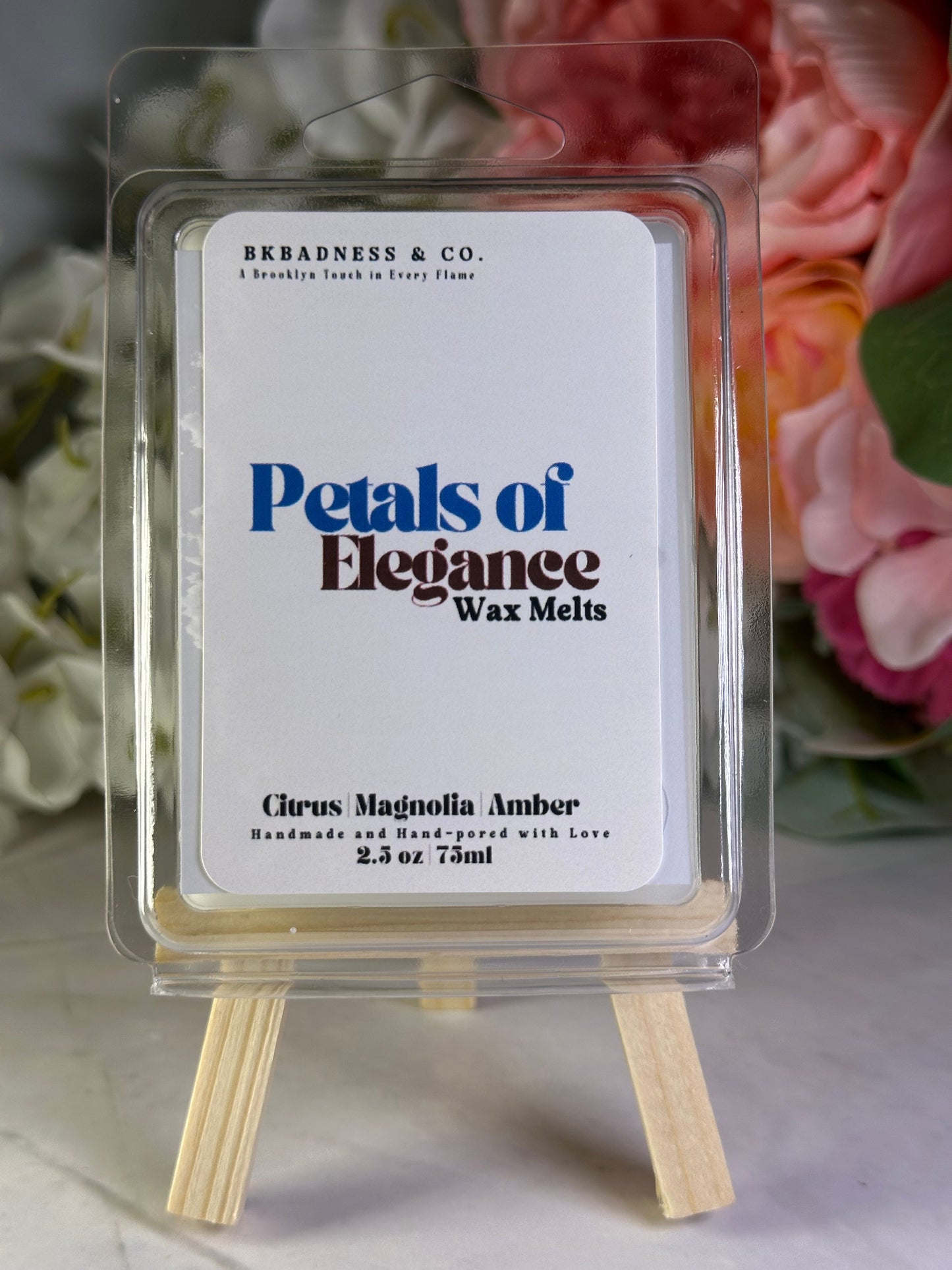 Petals of Elegance Wax Melt Bkbadness & Co.