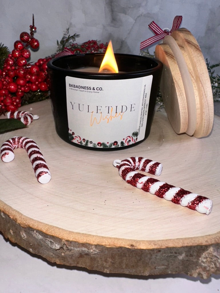 Yuletide Wishes Candle