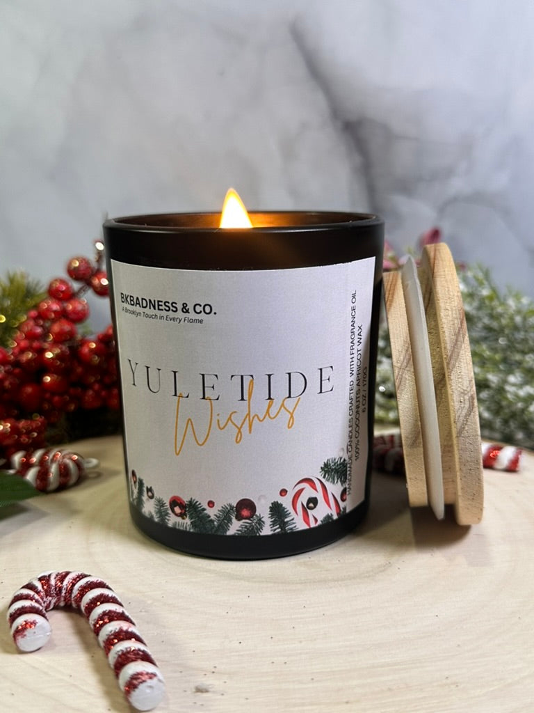 Yuletide Wishes Candle