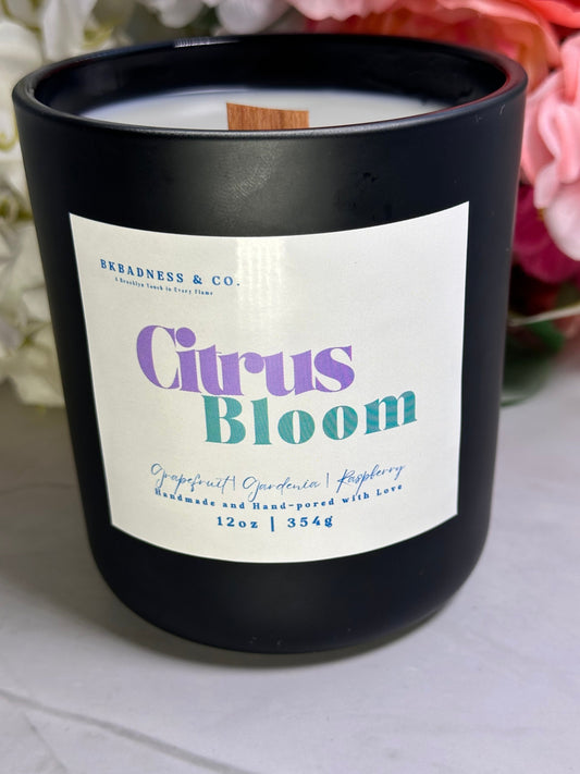 Citrus Bloom Candle Bkbadness & Co.