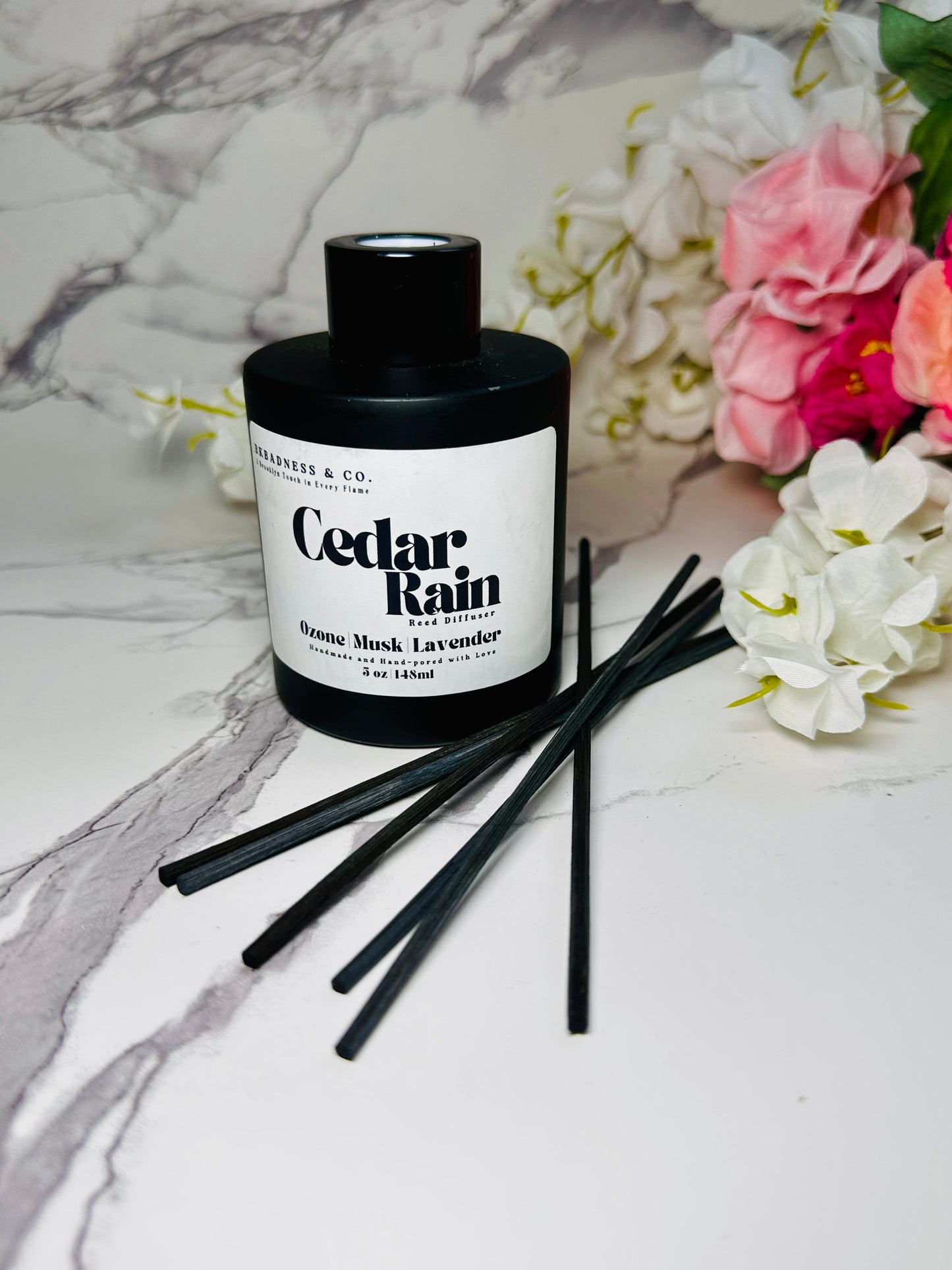 Cedar Rain Reed Diffuser Bkbadness & Co.