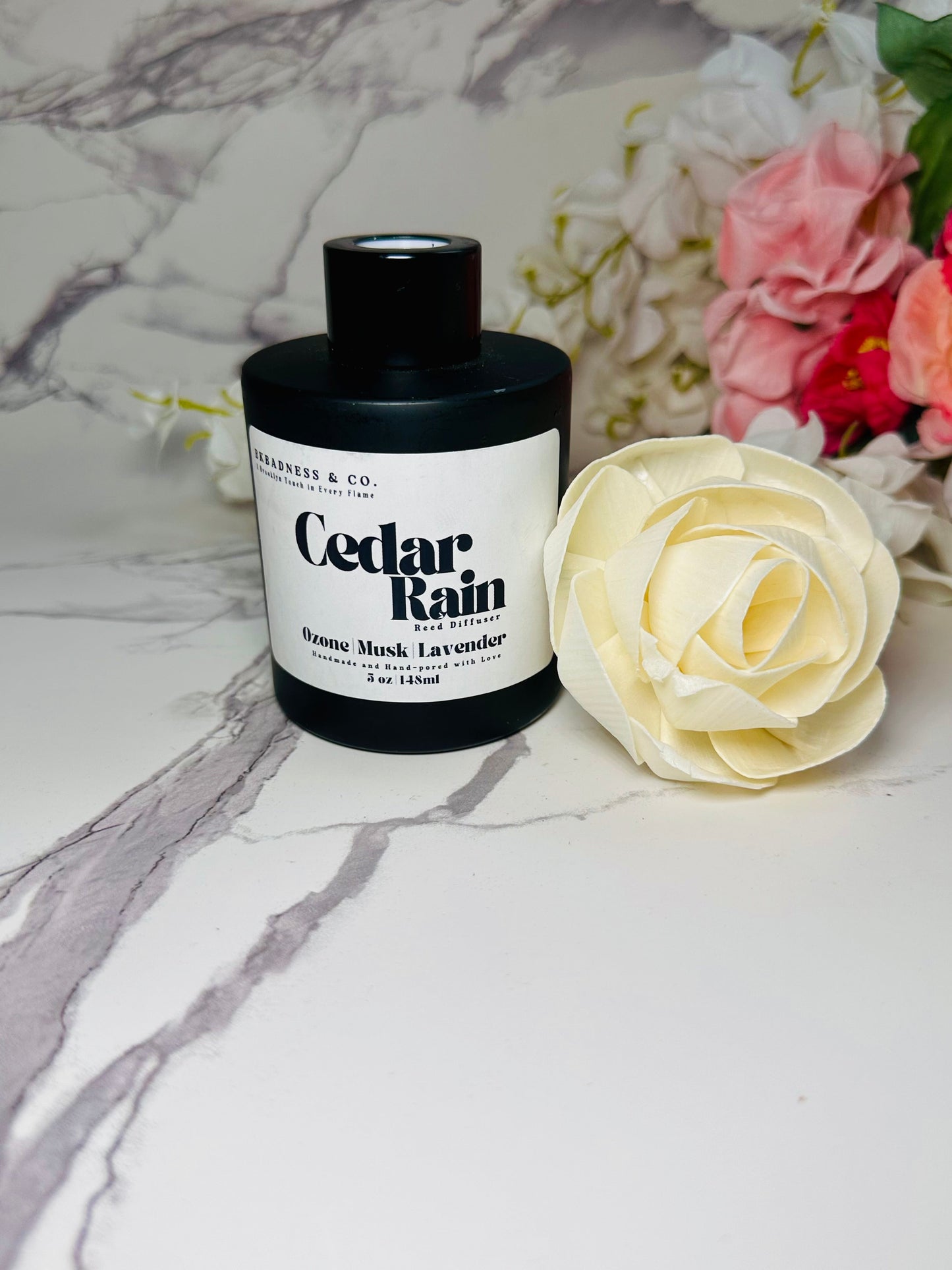 Cedar Rain Reed Diffuser Bkbadness & Co.