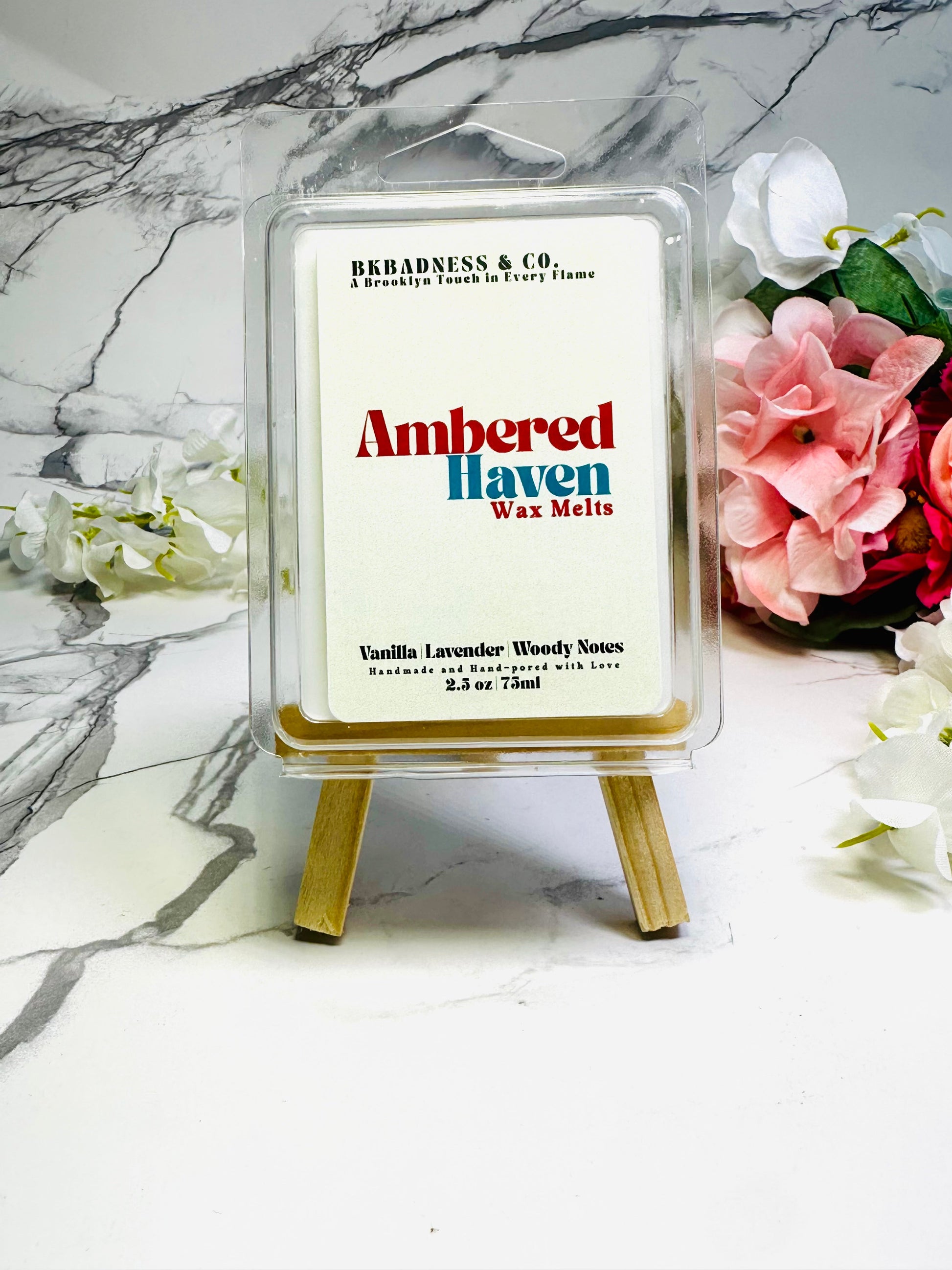 Ambered Haven Wax Melt Bkbadness & Co.