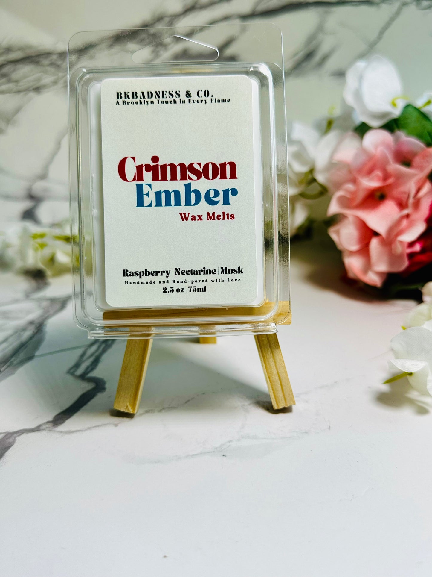 Crimson Ember Wax Melt Bkbadness & Co.