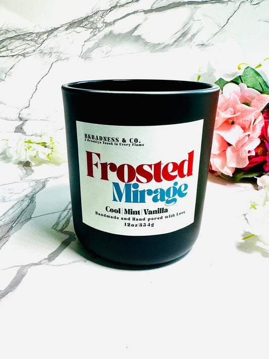 Frosted Mirage Candle Bkbadness & Co.