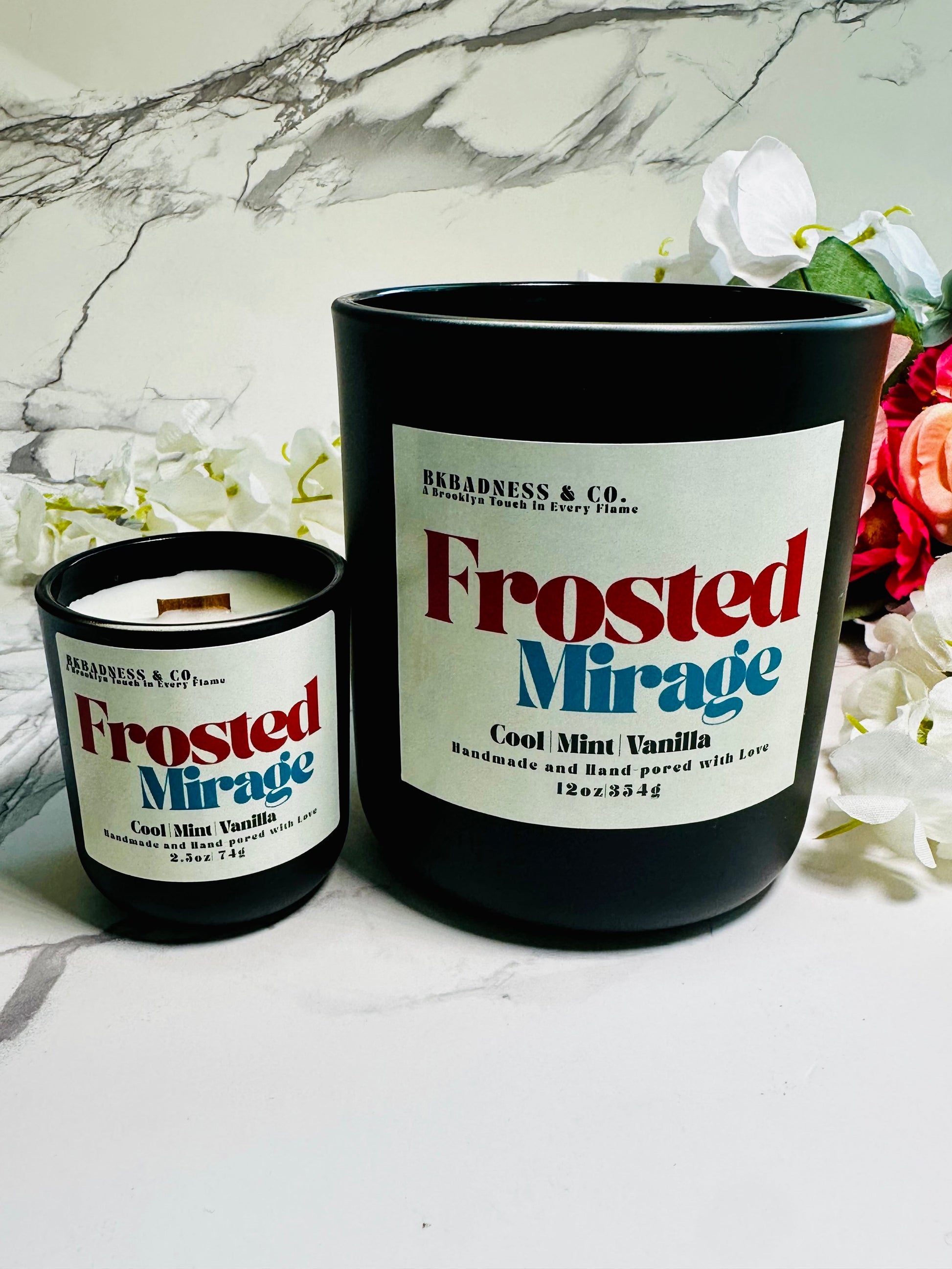 Frosted Mirage Candle Bkbadness & Co.