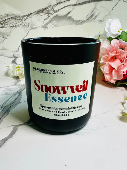 Snowveil Essence Candle Bkbadness & Co.