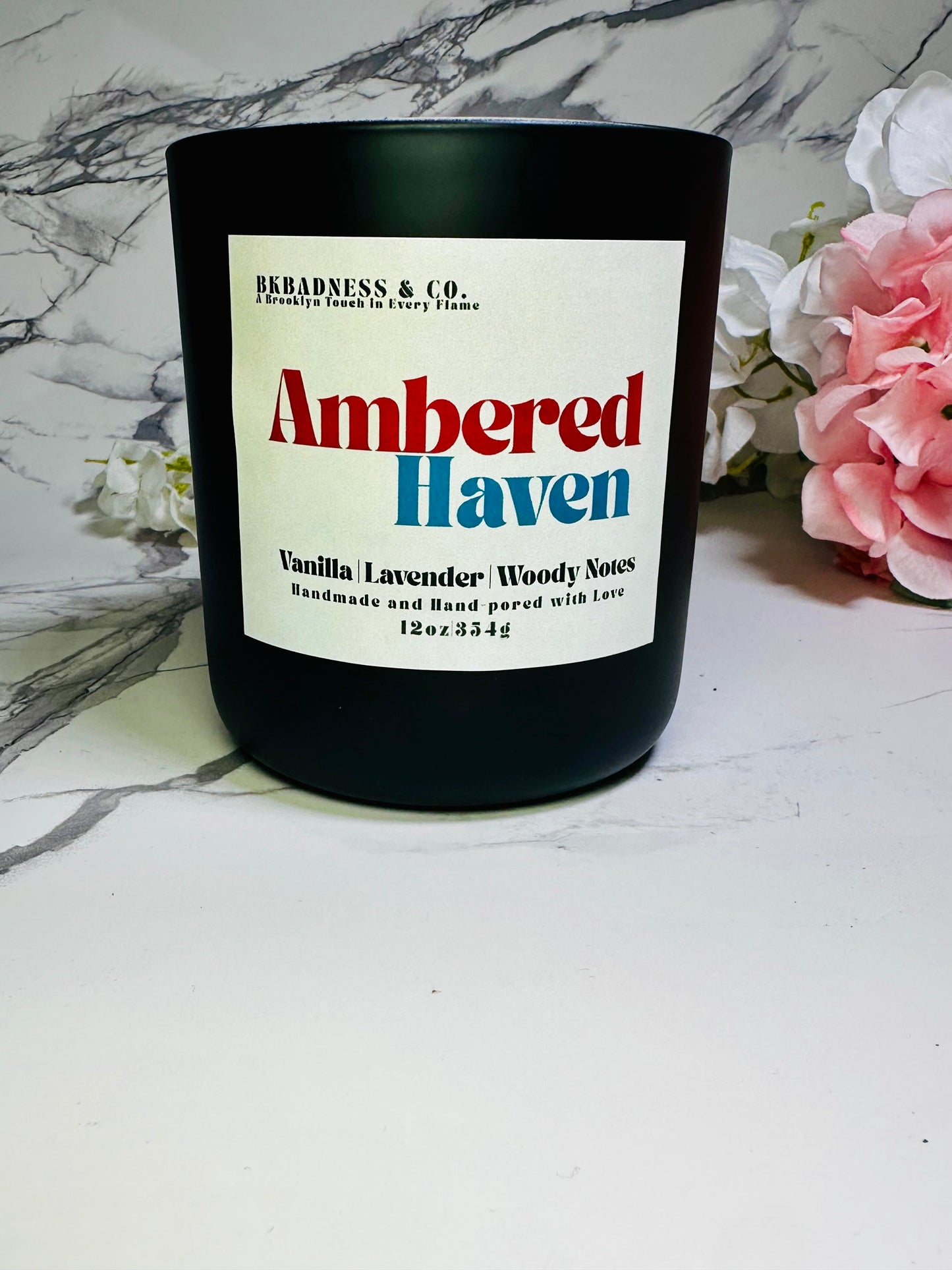 Ambered Haven Candle Bkbadness & Co.