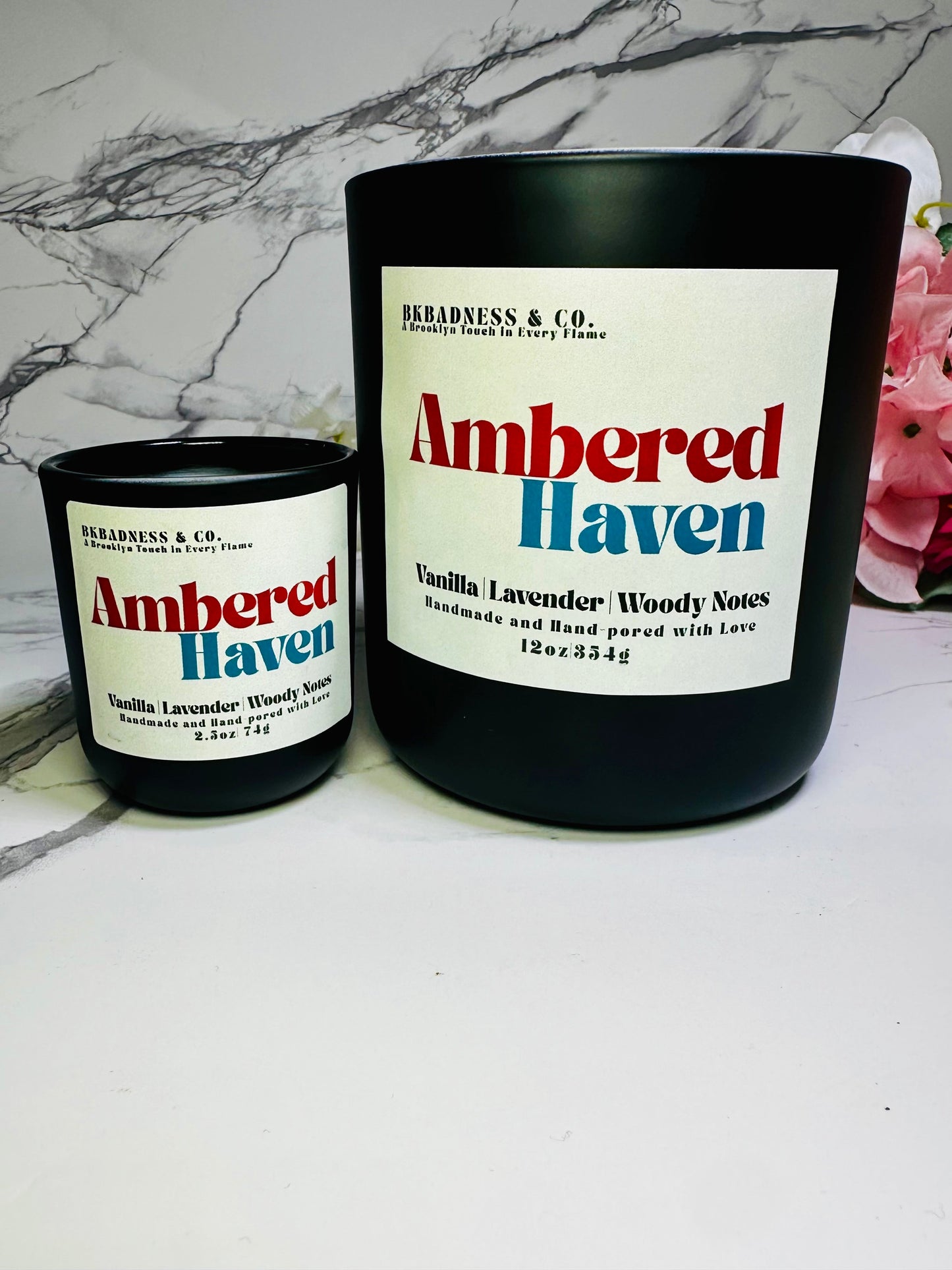 Ambered Haven Candle Bkbadness & Co.