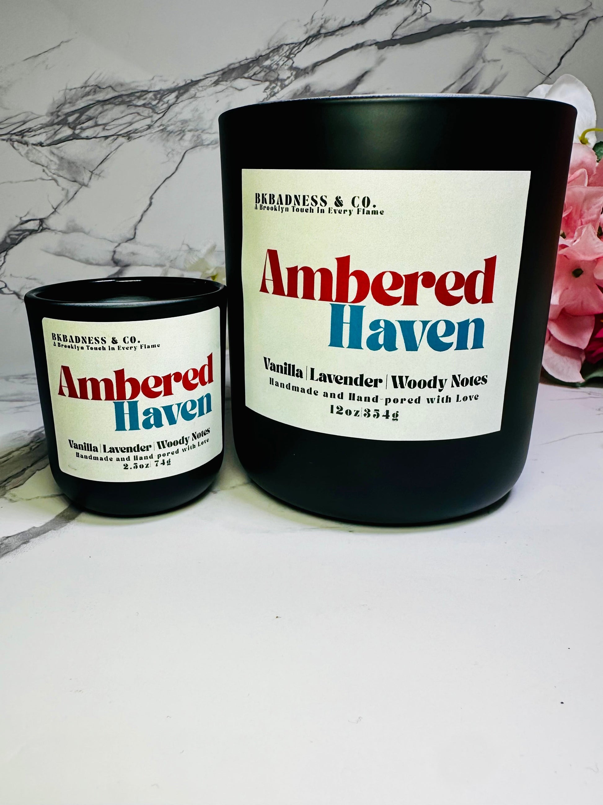 Ambered Haven Candle Bkbadness & Co.
