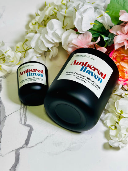 Ambered Haven Candle Bkbadness & Co.