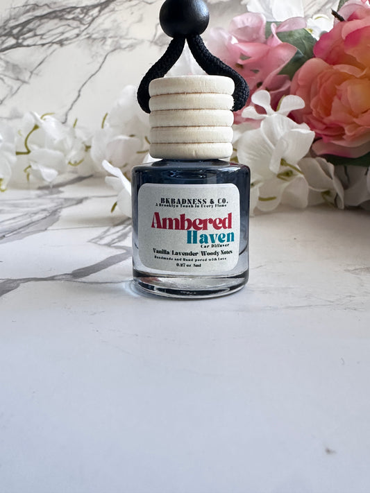 Ambered Haven Car Diffuser