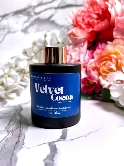 Velvet Cocoa Reed Diffuser Bkbadness & Co.