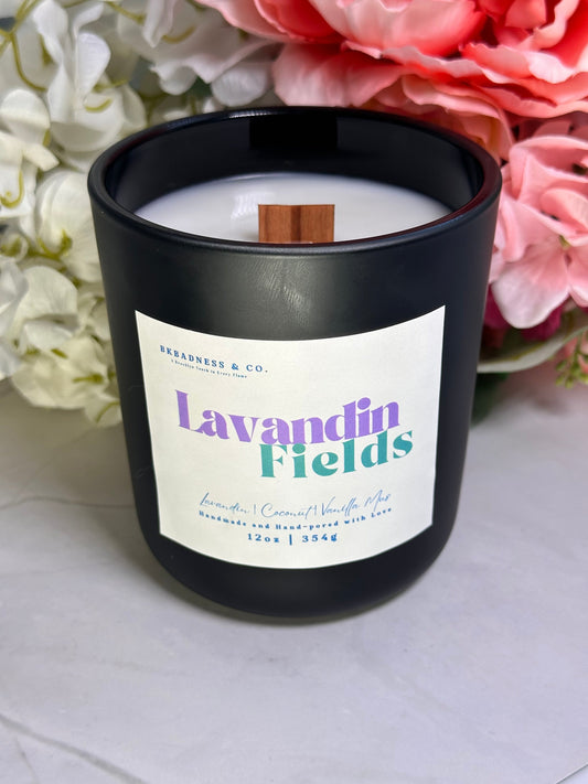 Lavandin Fields Candle Bkbadness & Co.