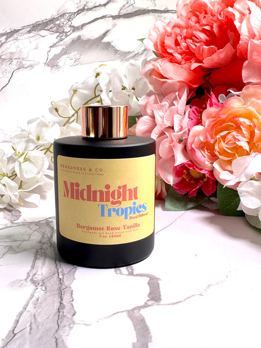Midnight Tropics Reed Diffuser Bkbadness & Co.
