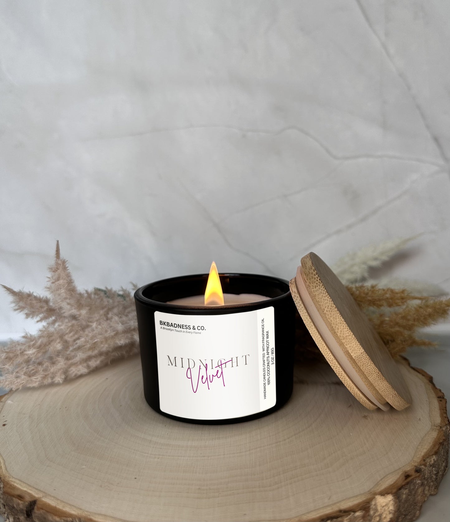 Midnight Velvet Candle