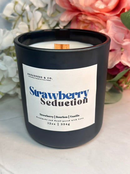 Strawberry Seduction Candle Bkbadness & Co.